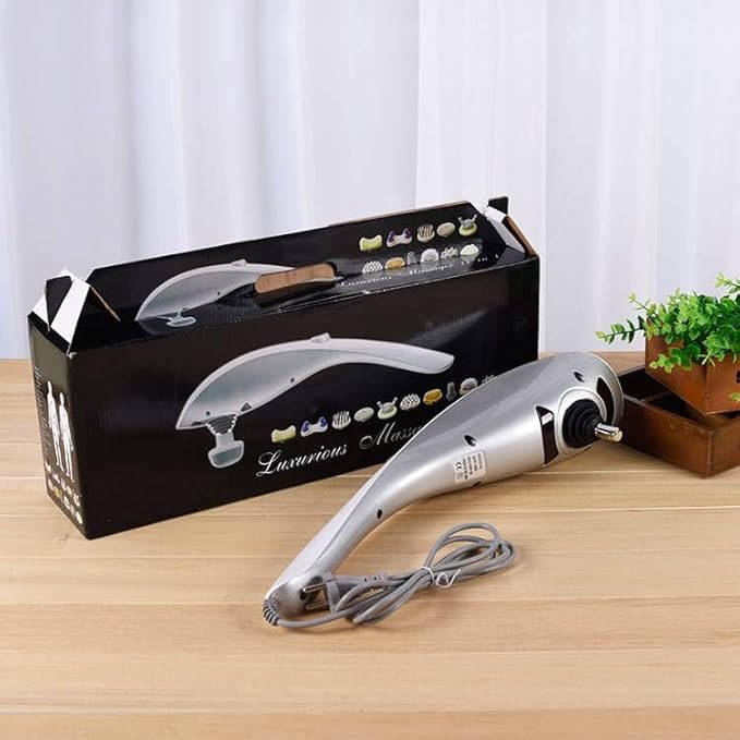Wellmore Multifunctional Vibration Handheld Massage Hammer Electric Infrared Full Body Massage Hammer alternate