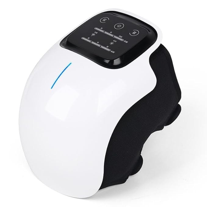 Wellmore Heating Electric Infraered Light Knee Care Massager Vibrator for Knee Pain Relief