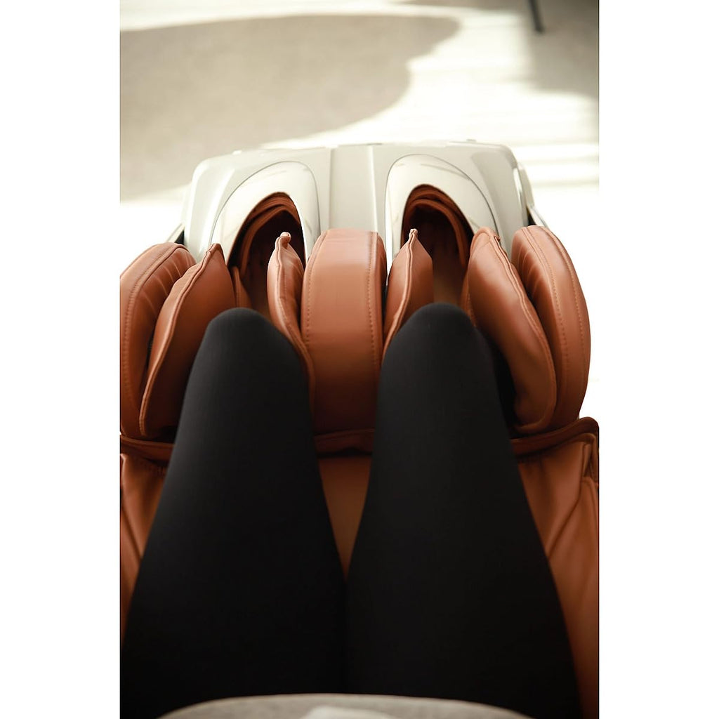 Well More Z91 Full Body Massage Chair Automatic Leg Extension with Touch Screen Remote with 1 Year Warranty