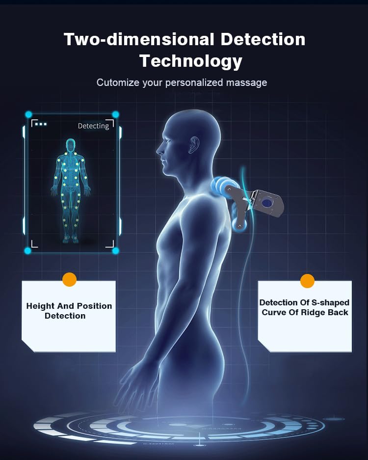 WELL MORE Z100 Faux Leather  Zero Gravity Massage Chair with Bluetooth & 48 Rollers 2 YEAR WARRANTY